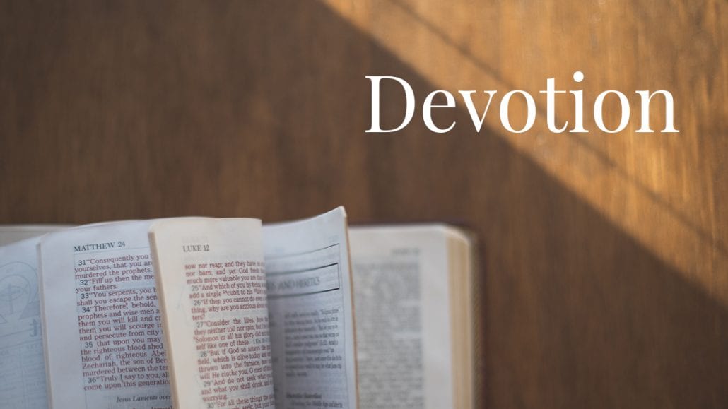 Devotion – Psalm 103